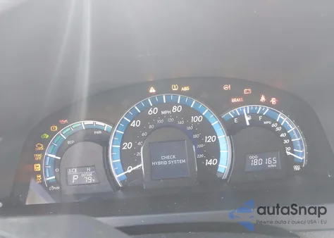 2013 Toyota Camry Hybrid Xle z USA, uszkodzony, nr VIN 4T1BD1FK4DU069134